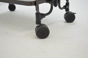 HEA-2折りたたみ式ワゴン ステンレス--613×505×838-2段 重さ12kg